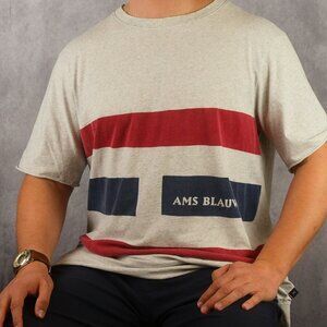 Scotch & Soda AMS Blauw Shirt